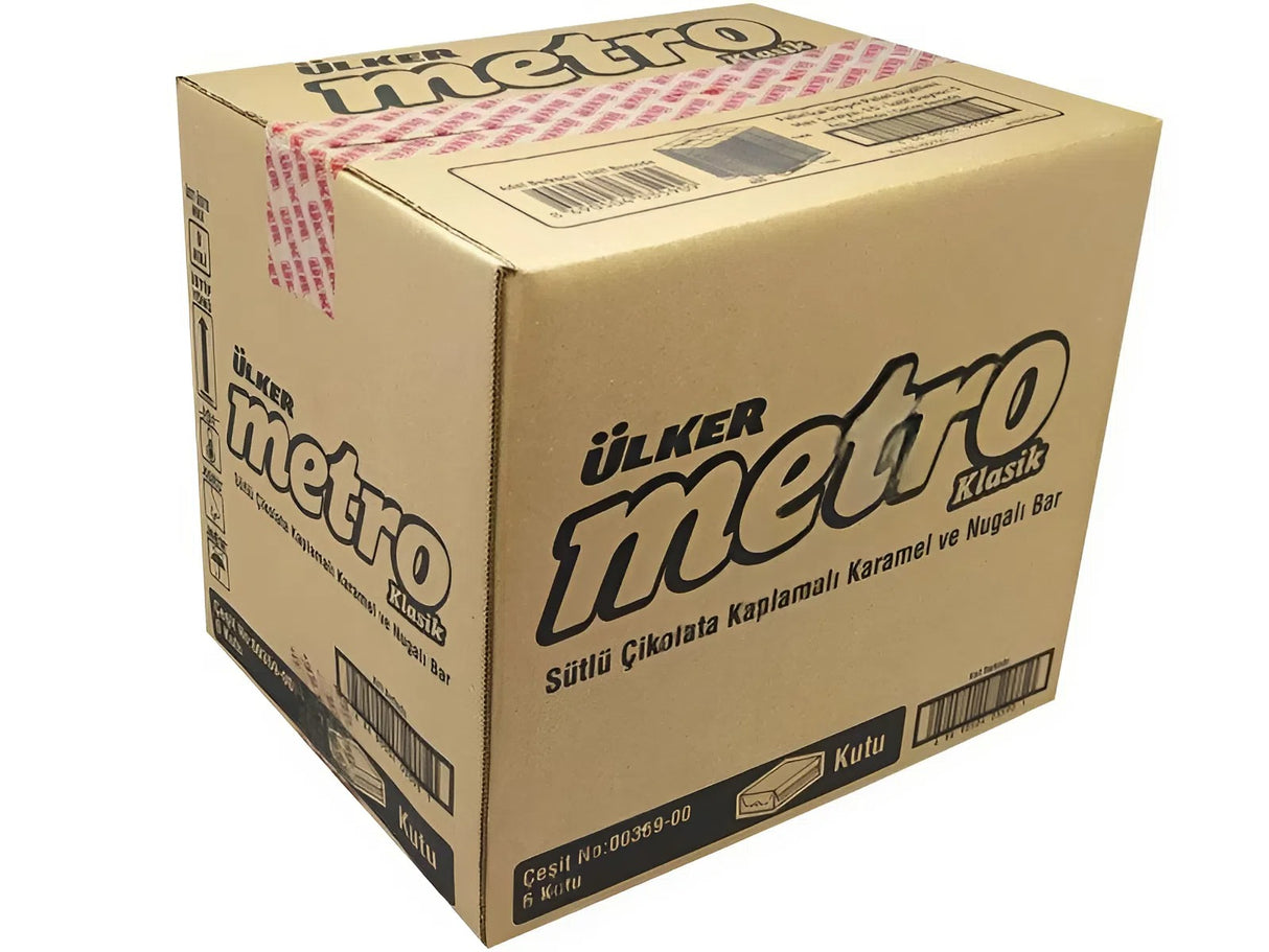 Ulker | Metro Milk Chocolate Coated Caramel & Nougat Bar 36g