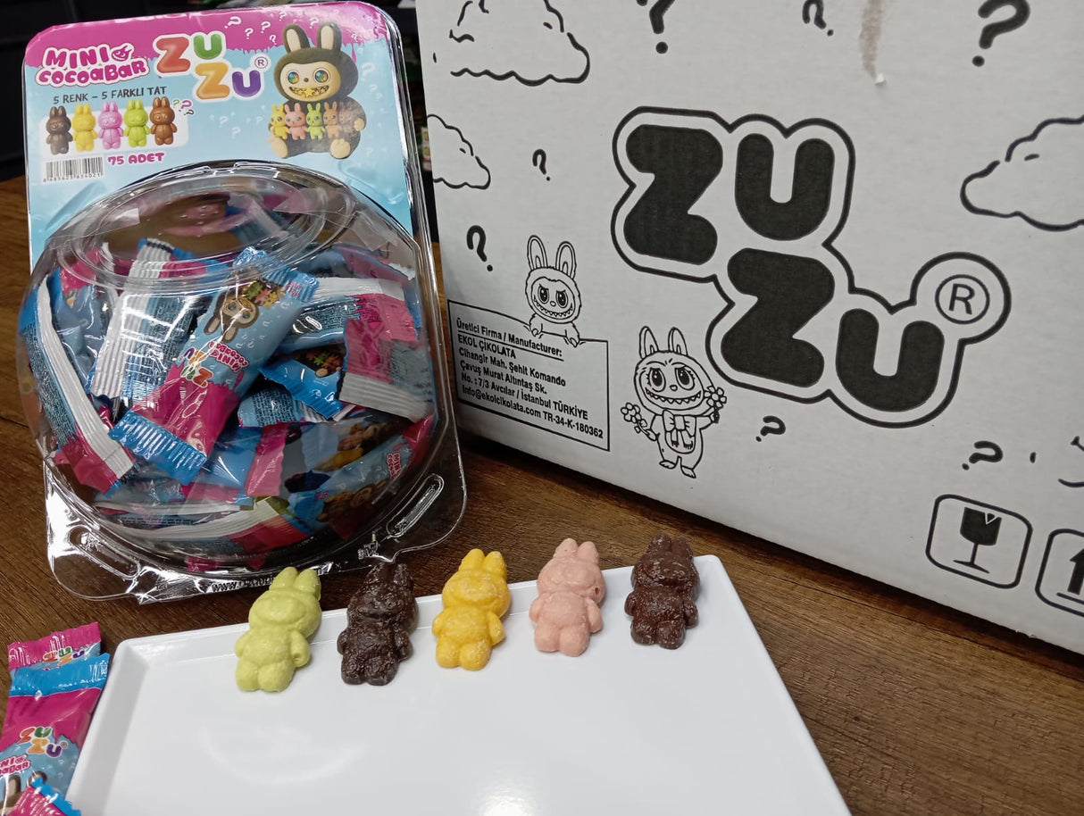 Mini ChocoBar Mystery Popping Candy Chocolate - 11g x 75 Round Box Display