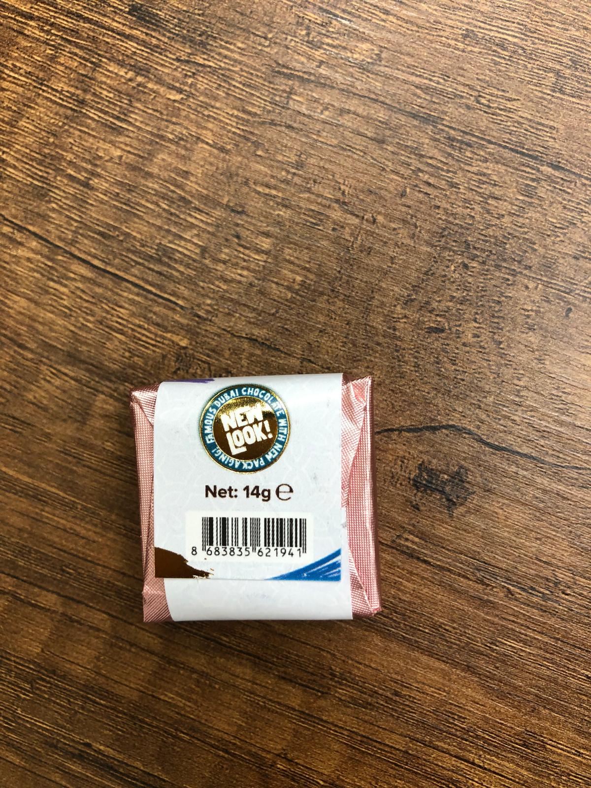 Gourmet Knafeh Pistachio Milk Chocolate Squares - 14g x 75 Count Round Box