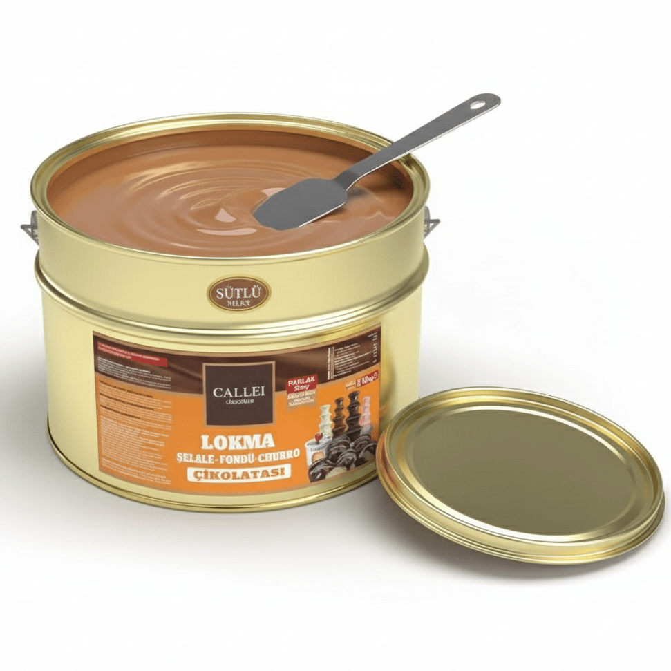 Callei 10kg Milky Fondue & Chocolate Fountain Cream - TryAladdin