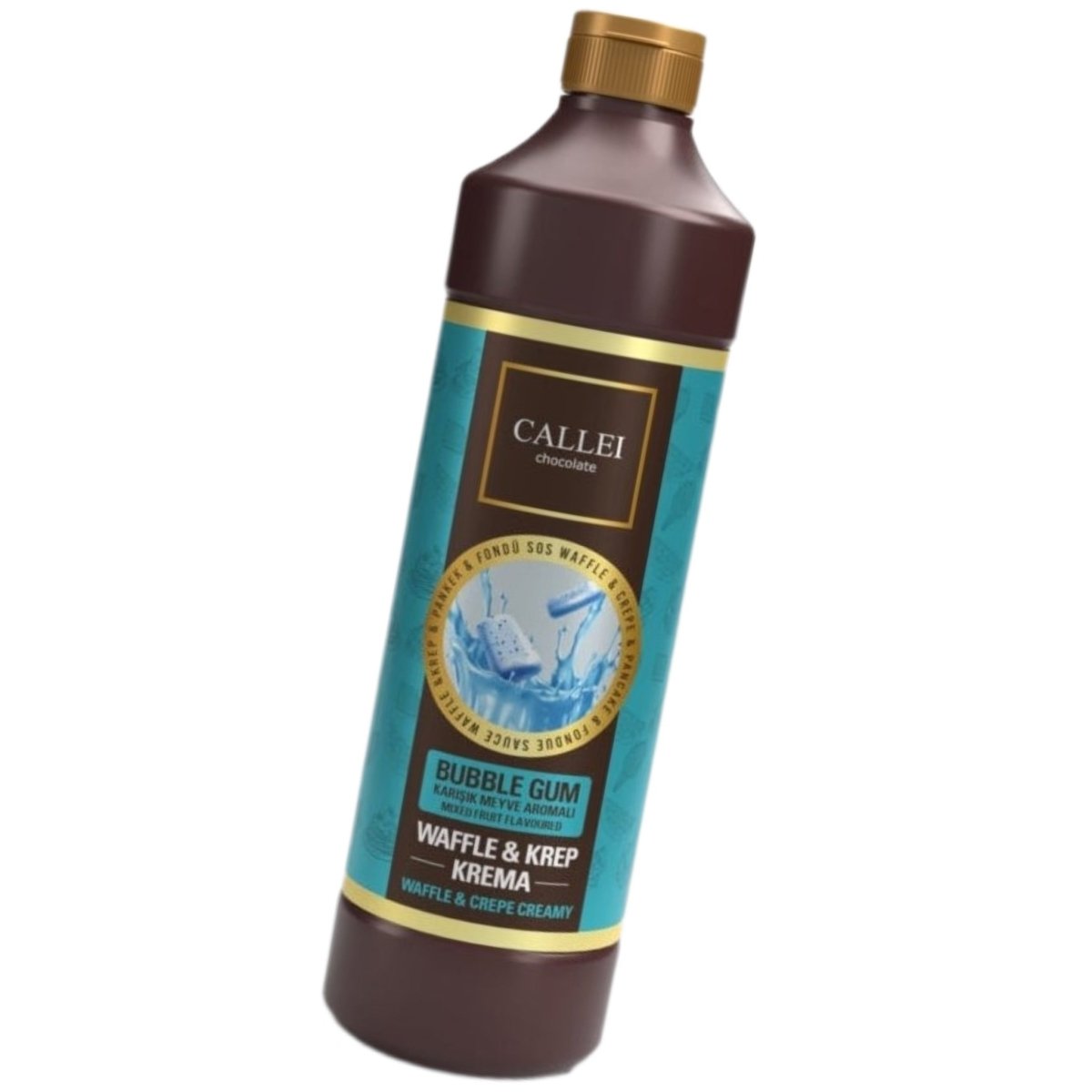 Callei Bubble Gum Cream for Waffle, Pancake & Desserts 1000gr - TryAladdin