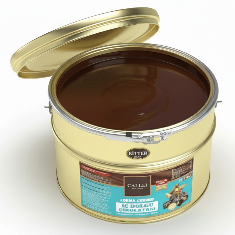 Callei Dark Chocolate Filling for Lokma & Churros (10kg) - TryAladdin