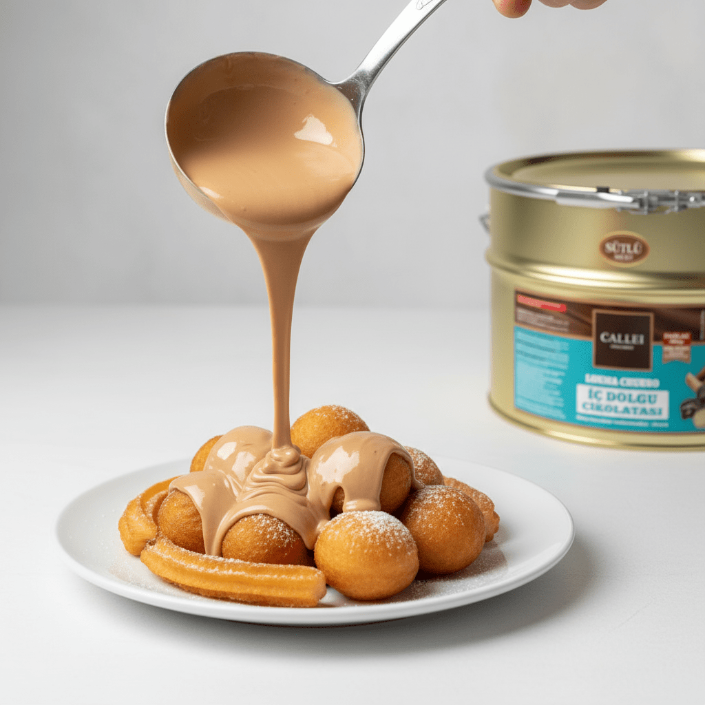 Callei Milky Chocolate Filling for Lokma & Churros (10kg) - TryAladdin