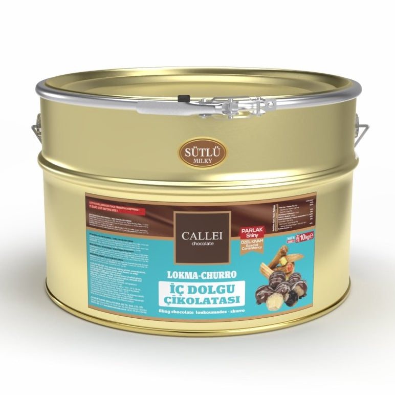 Callei Milky Chocolate Filling for Lokma & Churros (10kg) - TryAladdin