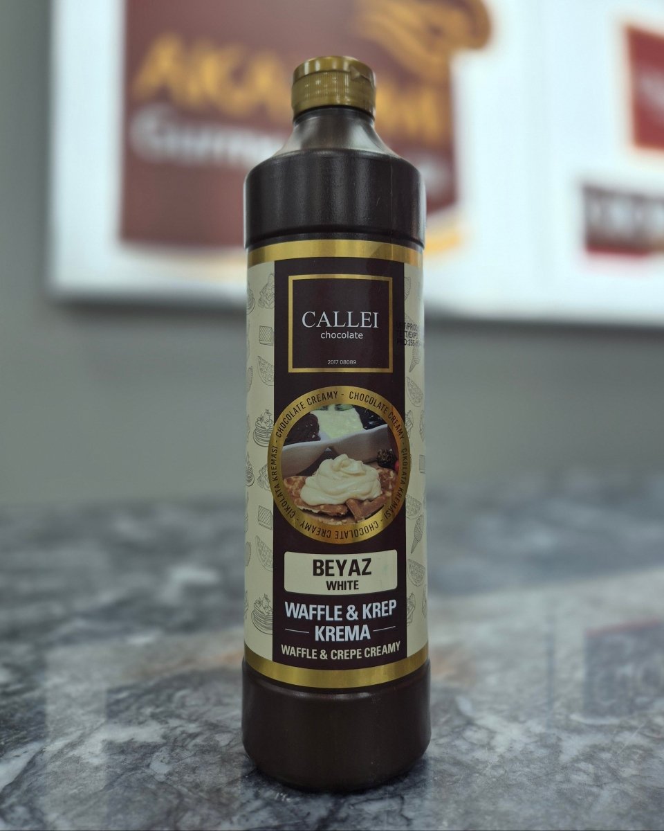 Callei White Chocolate Cream for Waffle, Pancake, Crepe & Fondue 1000gr - TryAladdin