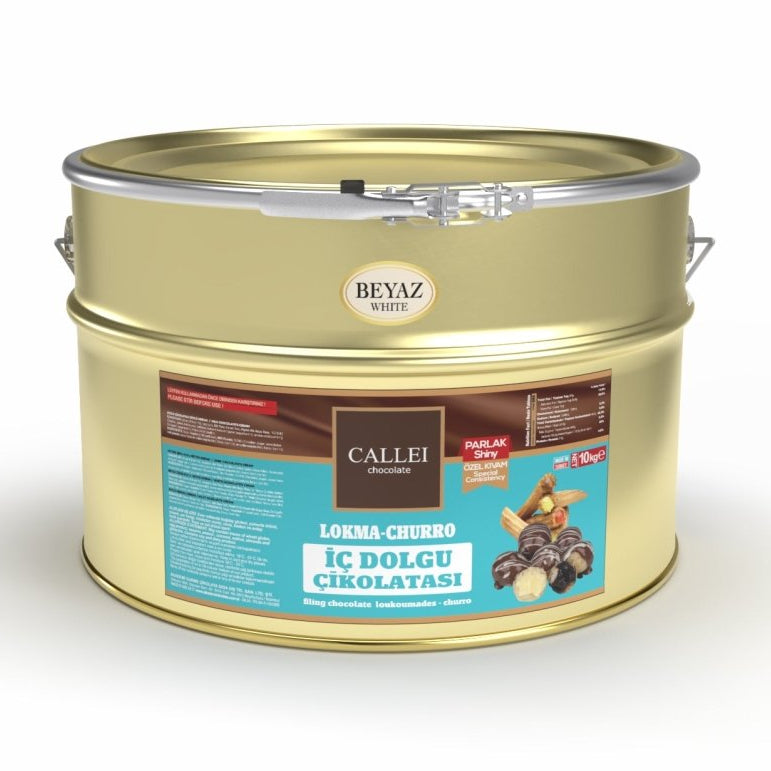 Callei White Chocolate Filling for Lokma & Churros (10kg) - TryAladdin