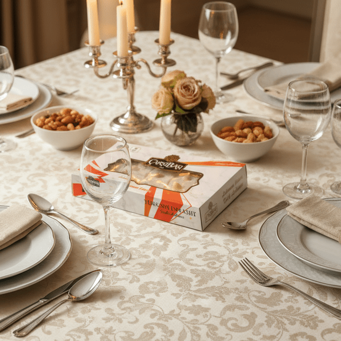 Carsibasi Premium Gluten - Free Sultan Turkish Delight with Hazelnut - 500g Box - TryAladdin