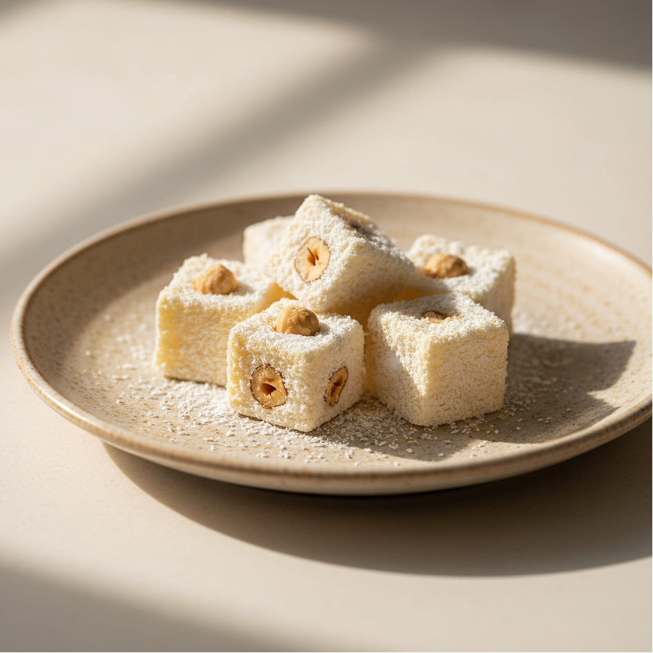 Carsibasi Premium Gluten - Free Sultan Turkish Delight with Hazelnut - 500g Box - TryAladdin