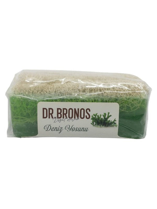 Dr. Bronos | Seaweed Soap with Natural Pumpkin Loofah