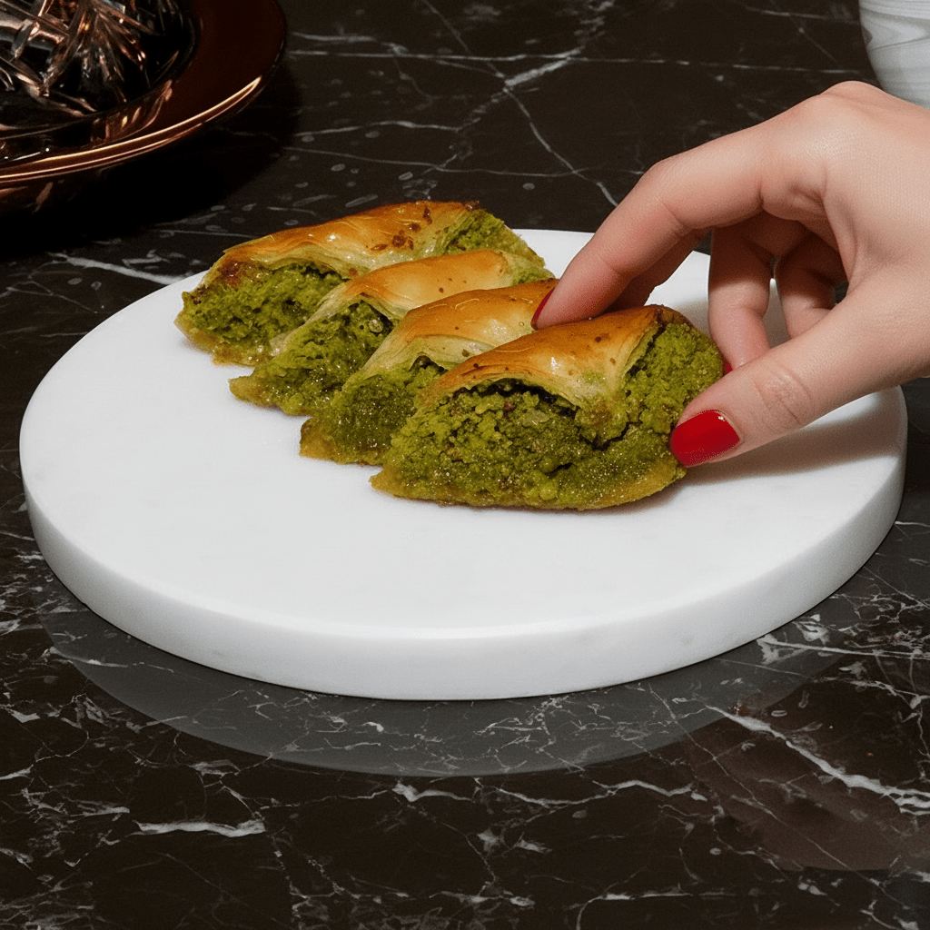 Kocak Premium Clotted Cream - Free Shobiyet (Special Antep Pistachio Rolls) - 1kg - TryAladdin