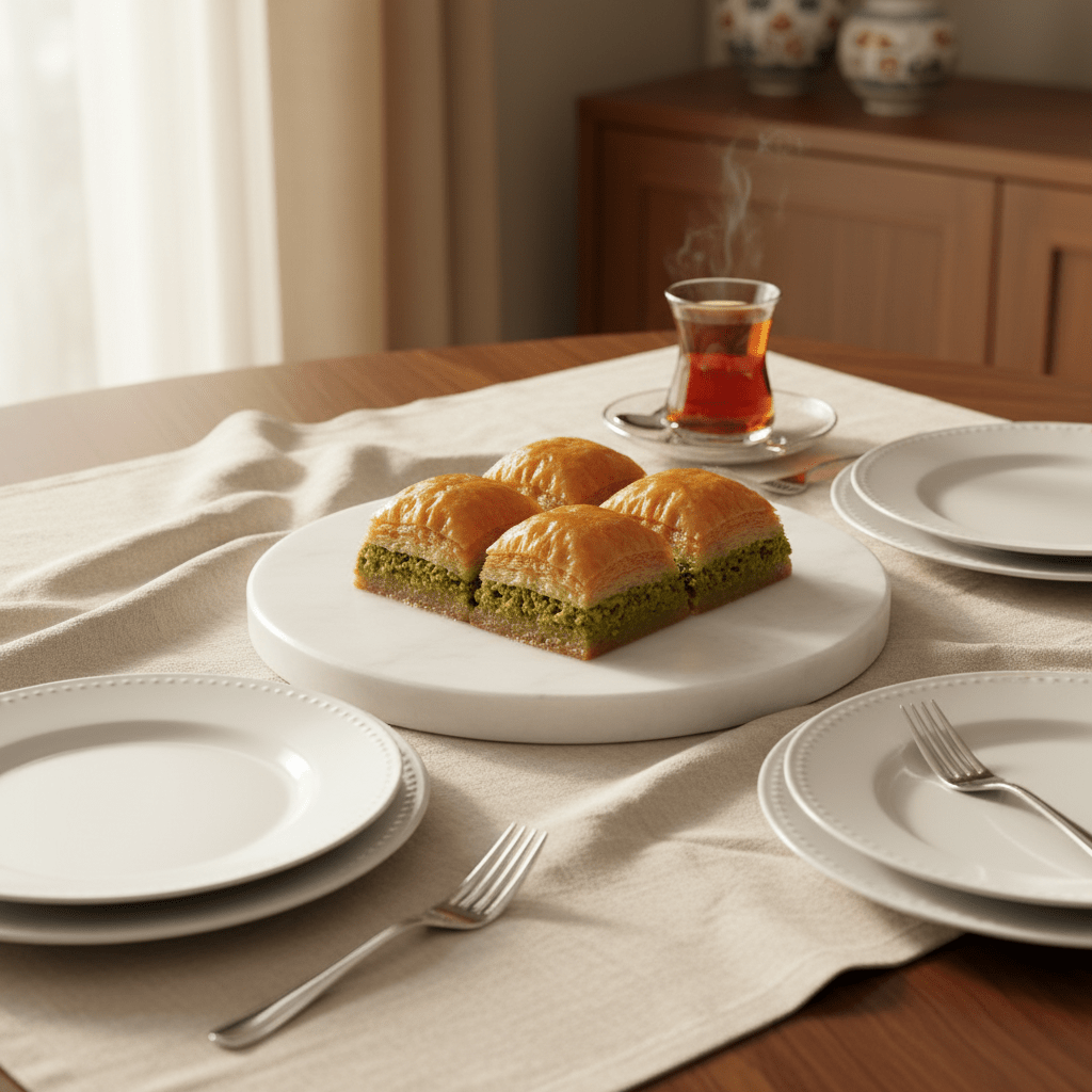 Kocak Professional Large - Cut Square Antep Pistachio Baklava - 1kg - TryAladdin