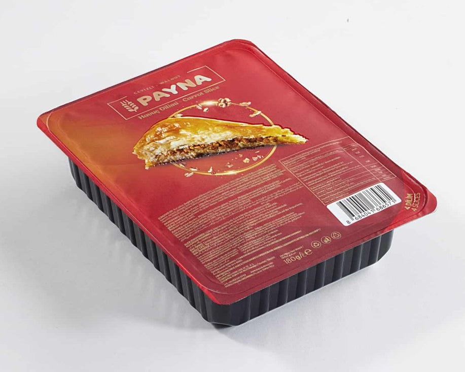 Packaged Carrot Slice Baklava with Walnut - 4 Slices - TryAladdin