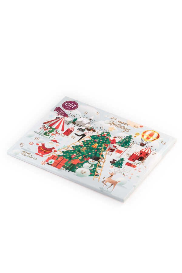 Elite Advent Calendar Box Madlen Milk Christmas Chocolate Gluten