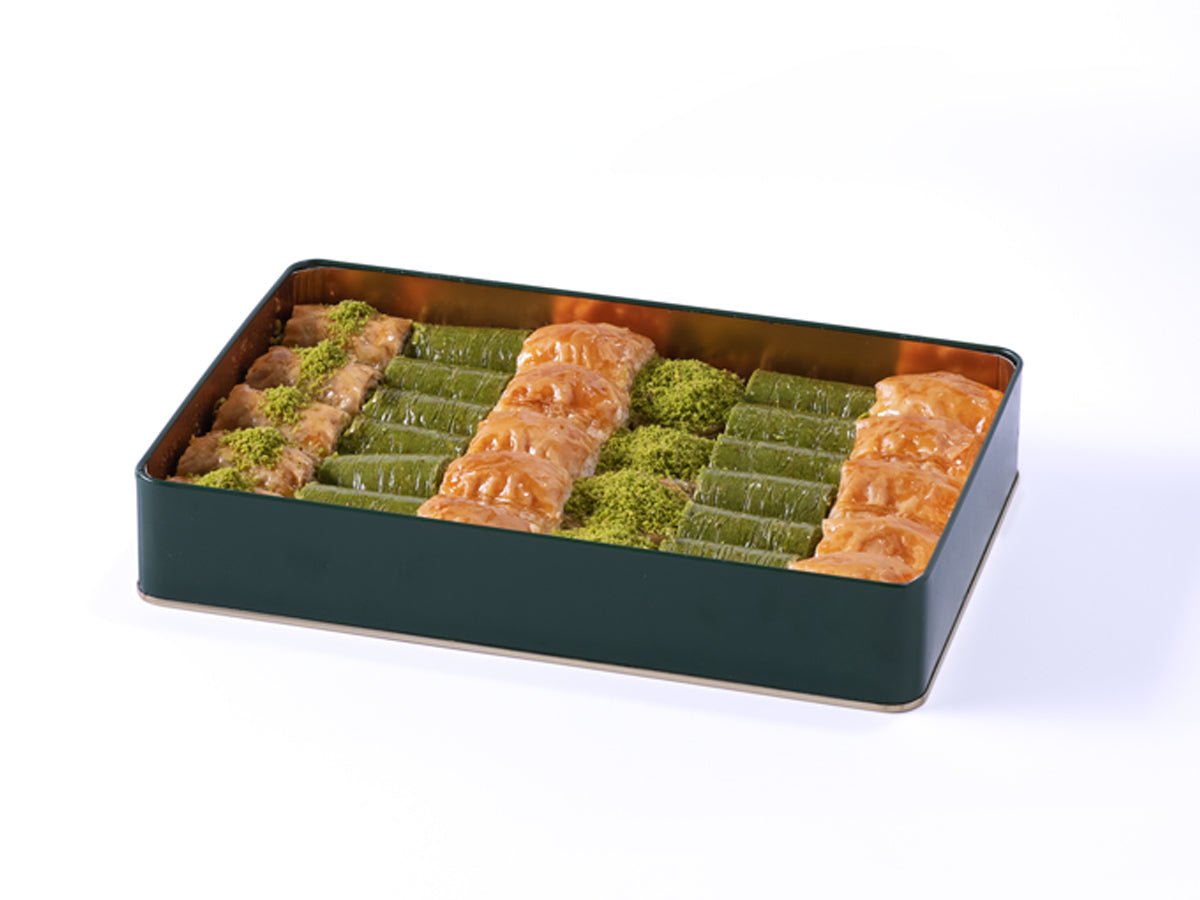 Karakoy Gulluoglu | Turkish Assorted Baklava in Metal Gift Box - TryAladdin