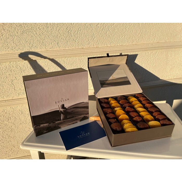 Luvian | Premium Gift Box of Mixed Dried Apricot (with Nuts inside) Luvian Apricots