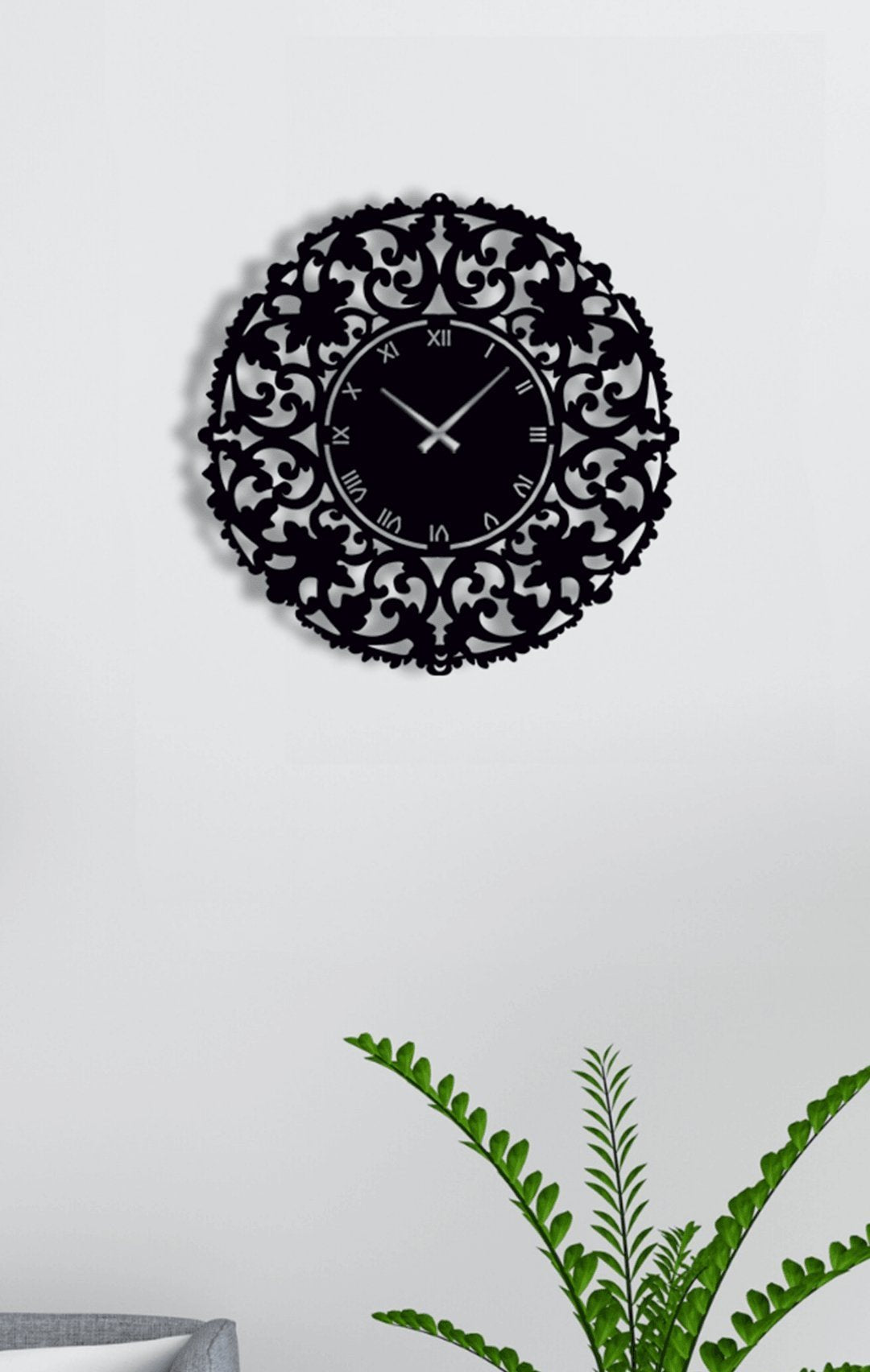 NR Dizayn | Decorative Metal Wall Clock - TryAladdin
