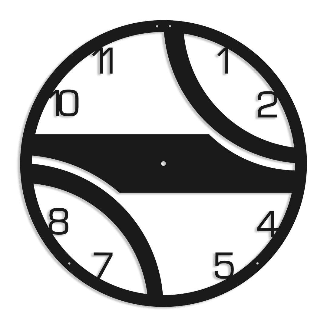 NR Dizayn | Decorative Metal Wall Clock - TryAladdin