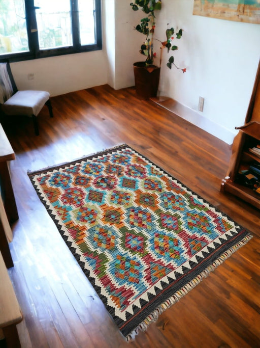 Sirvan | Afghan Rug 122 x 169 cm Sirvan Flooring & Carpet