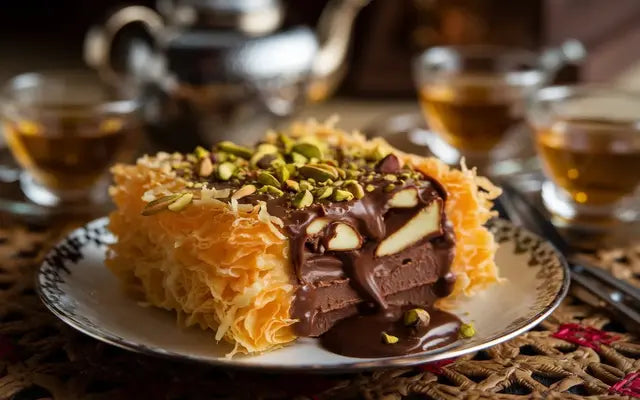 Turkish Delight Chocolate and Kataif (Kunafa): A Fusion of Flavors in Dubai’s Gourmet Scene - Aladdin