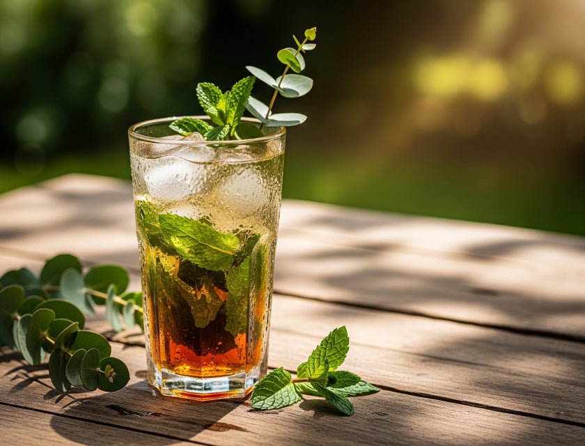 Beat the Heat with this Eucalyptus Iced Tea - Aladdin