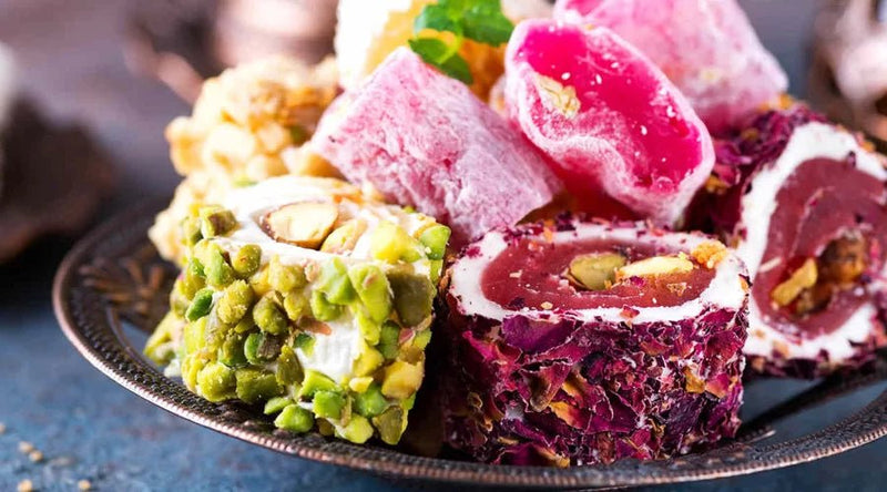Diamond Pistachio Rose Delights