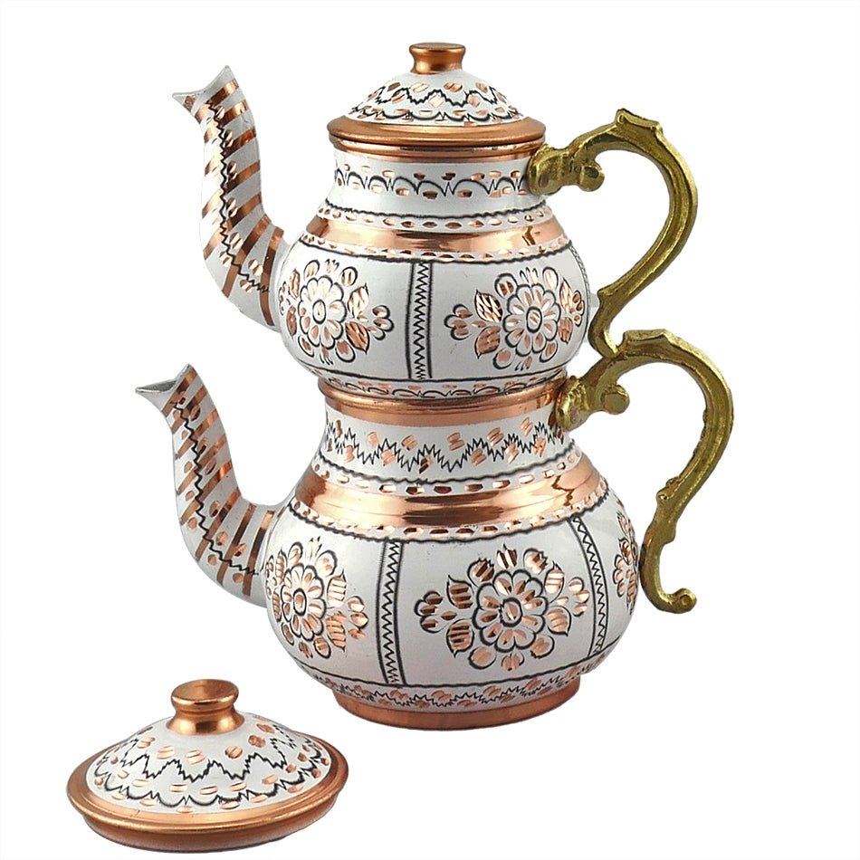 Unique Patterned Iron Coffee Pot — Aladdin