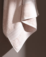 Serviette de visage douce de luxe TENCEL - Rose blush