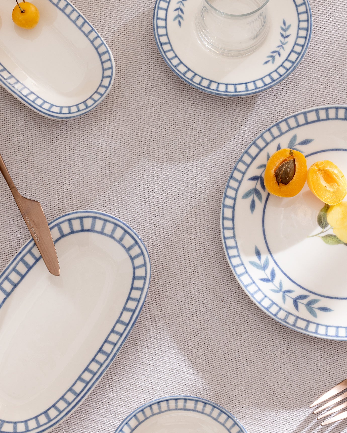 Elegant New Bone China Breakfast Set - Brunella Collection