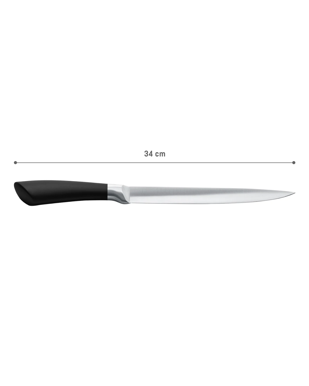 Kitchen Slicing Knife - Sharp Blade, Ergonomic Grip