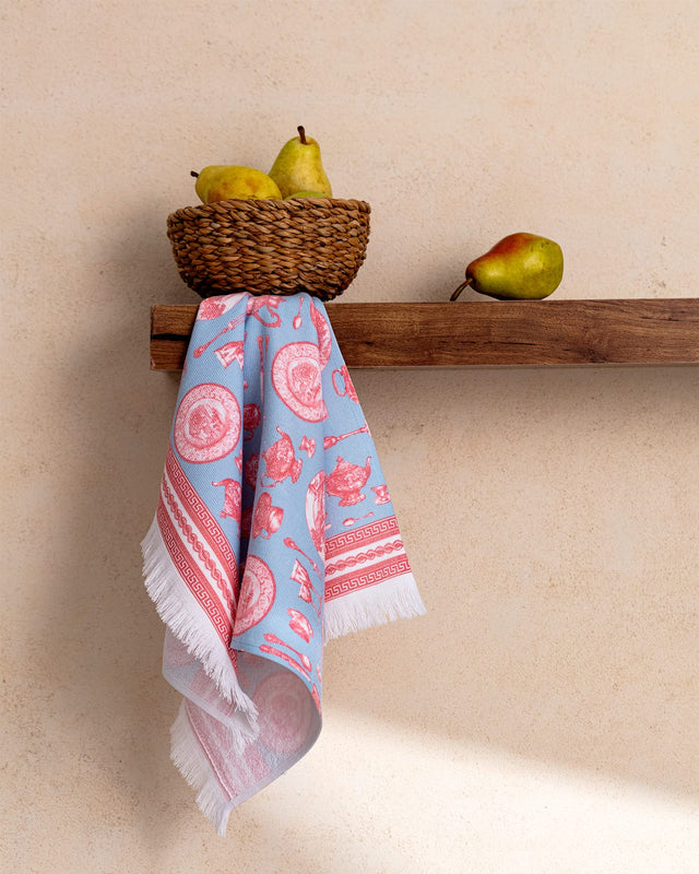 Printed Kitchen Hand Towel - Absorbent & Decorative