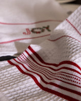 Fracas 100% Cotton Kitchen Towel Set - 2 Pack Absorbent Dish Cloths