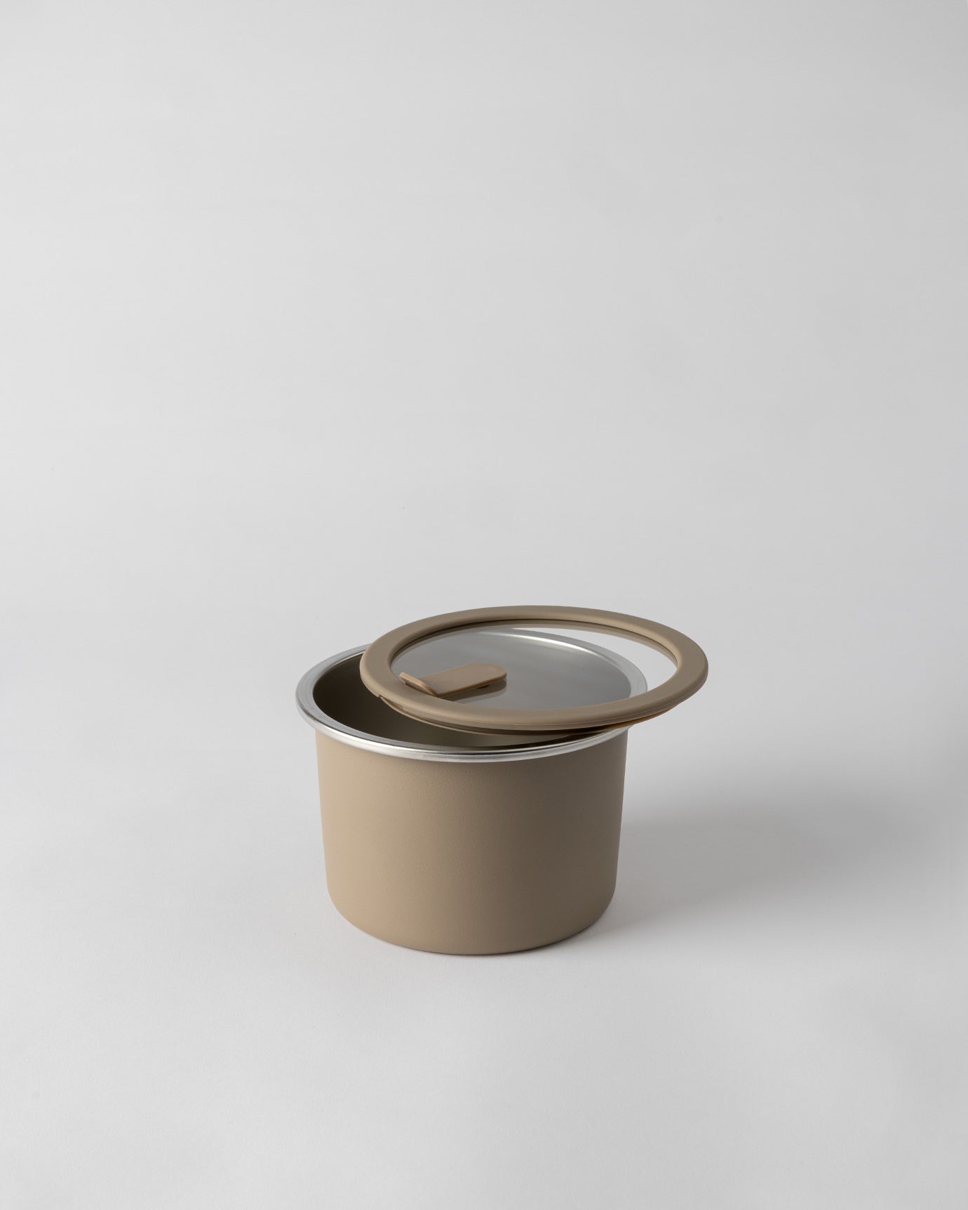 Luchtdichte Voedselbewaarcontainer, 1500ml, Muisgrijs