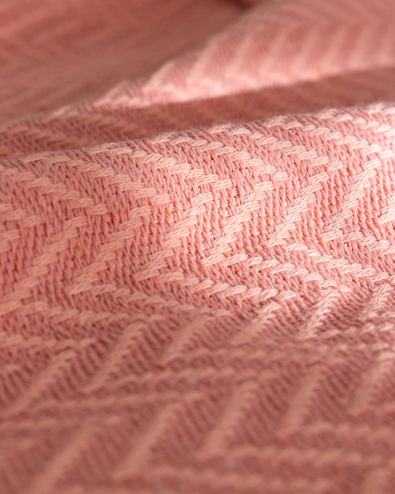 Elegant Powder Pink Twin Bedspread