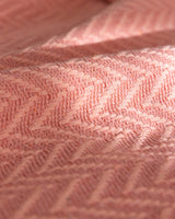 Elegant Powder Pink Twin Bedspread