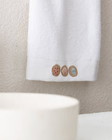 Embroidered 100% Cotton Face Towel - Ultra Soft & Absorbent
