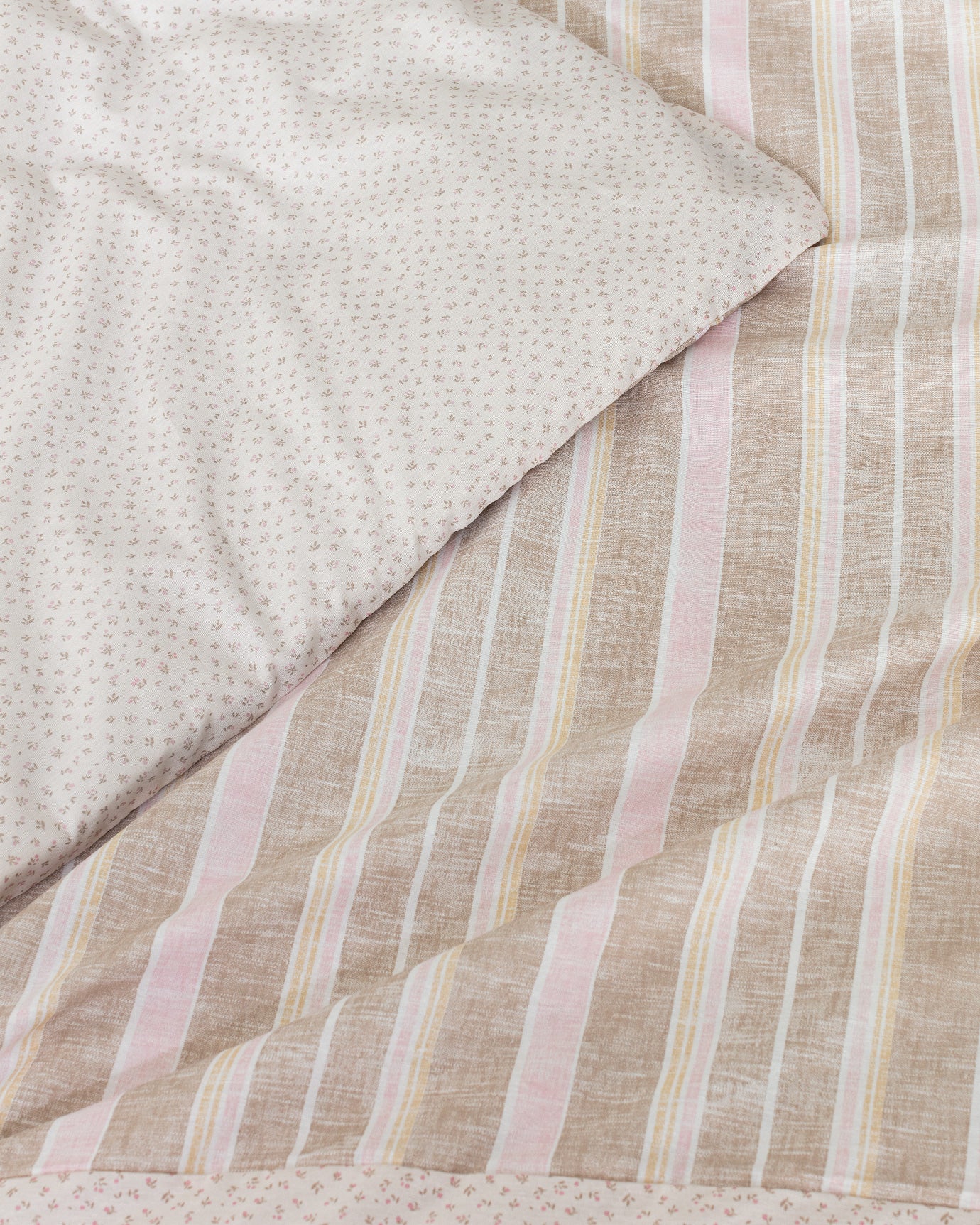 Cotton Blend Single Duvet Cover Set - Printed Darvell Design