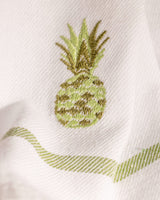 Premium Cotton Blend 2-Piece Dish Towel Set - Pomegranate Embroidery