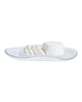 Clear Glass Oval Serving Platter - Modern Tableware Design