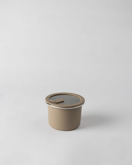 Taupe 900ml Food Storage Container - Airtight Kitchen Organizer