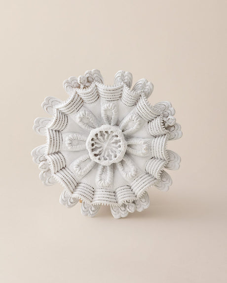 Resin Wall Decor - Elegant Sculptural Accent