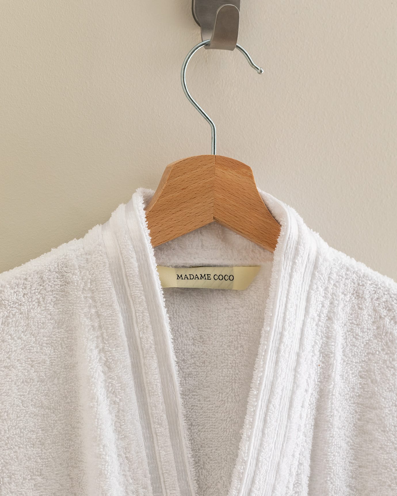 Unisex 100% Cotton Kimono Bathrobe - Soft Absorbent Spa Robe