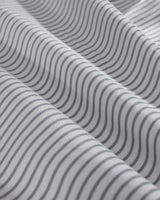 100% Cotton Sateen Double Duvet Cover Set - Leal Blue & White Print