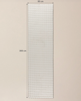 Bubble Pattern Cream Area Rug - Soft & Modern Floor Carpet