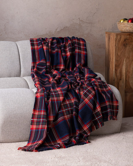 Soft Knit Sofa Throw Blanket - Cozy Decorative Home Accent