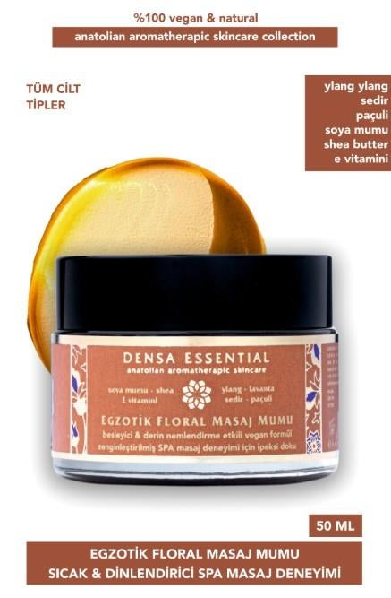 Premium Exotic Floral Massage Candle