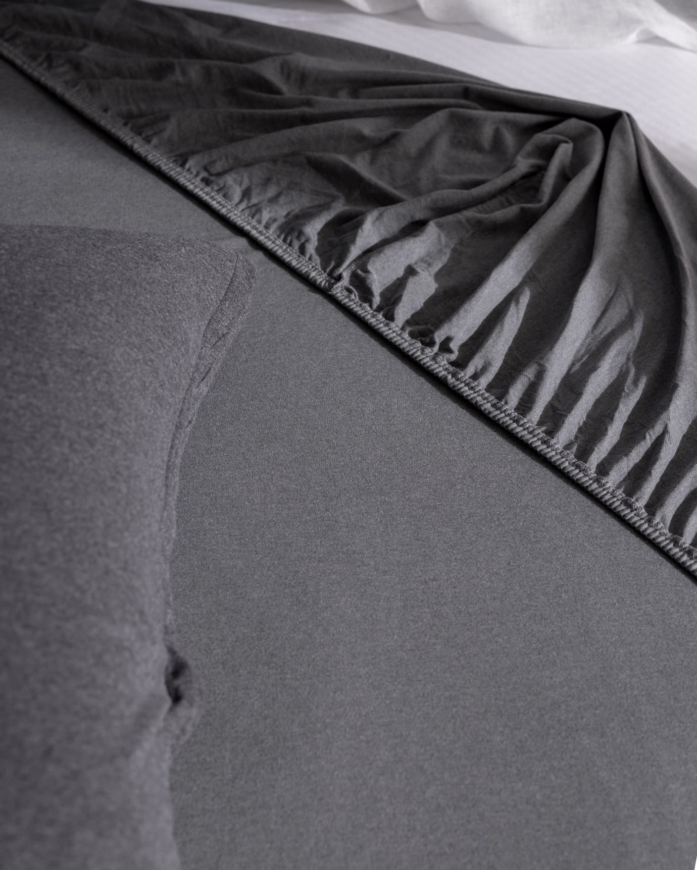 Cotton Blend Single Duvet Set - Soft Jersey & Fitted