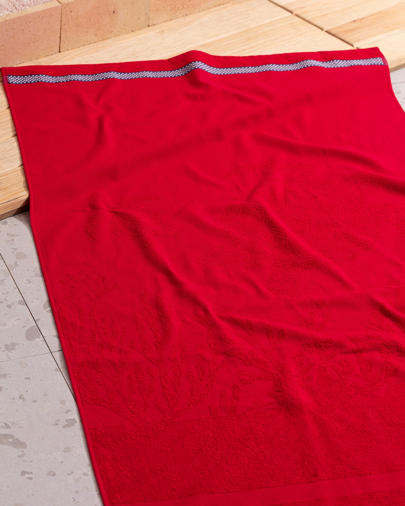 Turtle Design Beach Towel - Soft Absorbent Pool & Sand Towel