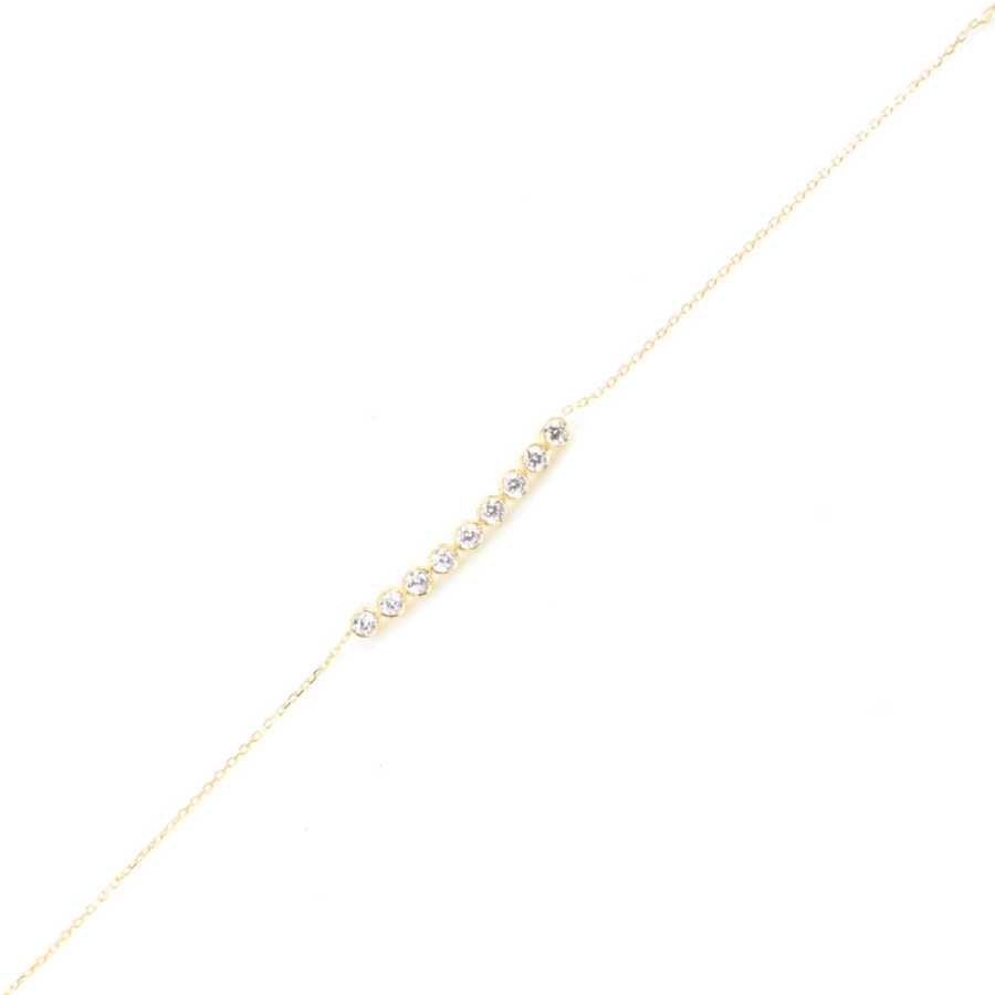 Premium 925 Sterling Silver 9 Row Zircon Tennis Bracelet