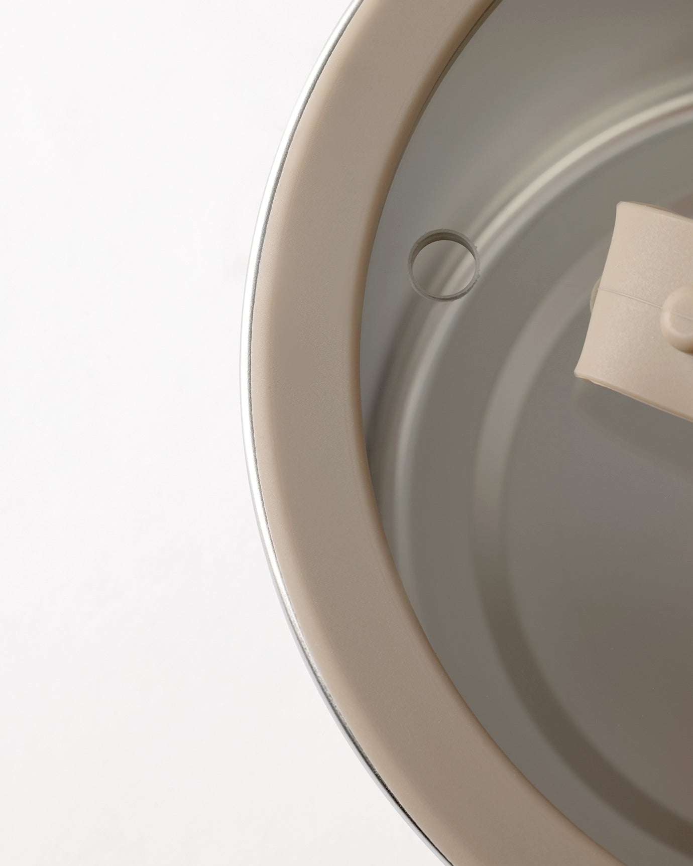Taupe 450ml nádoba na potraviny - vzduchotěsný kuchyňský organizér
