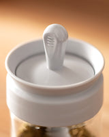 210ml Spice Jar with Spoon - Kitchen Food Storage Container